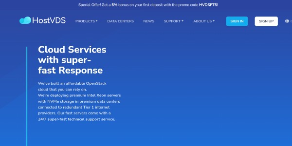 Hostvds — Burstable