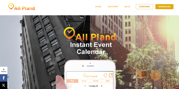 All Pland Website Preview