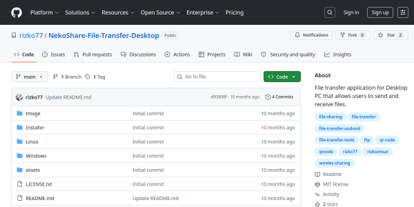 NekoShare File Transfer