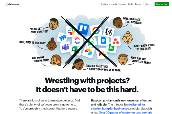 Basecamp official website