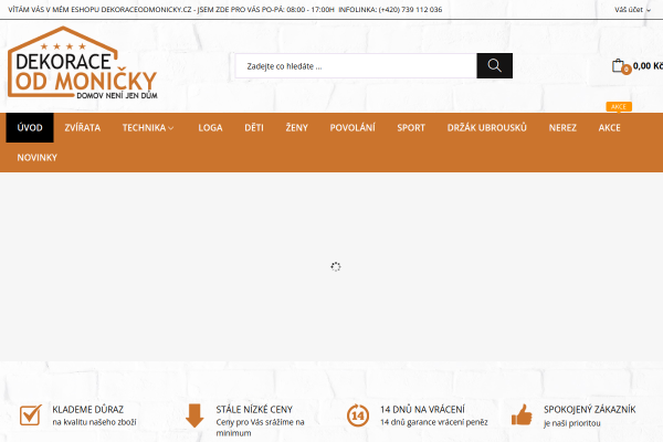 Dekorace od Moničky