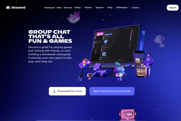 Discord official website