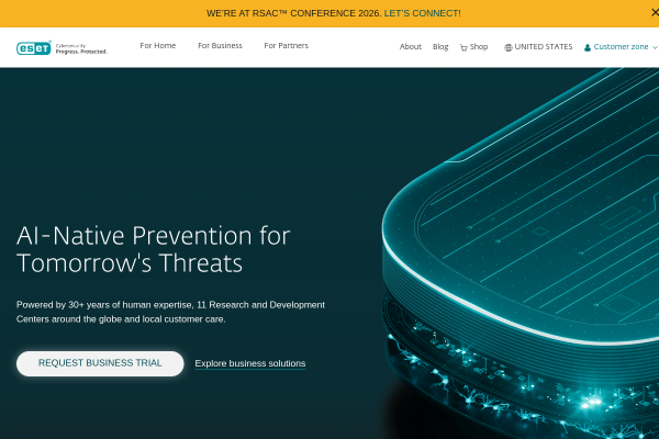 ESET official website