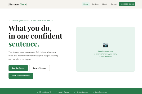 Multi-Page Business Template