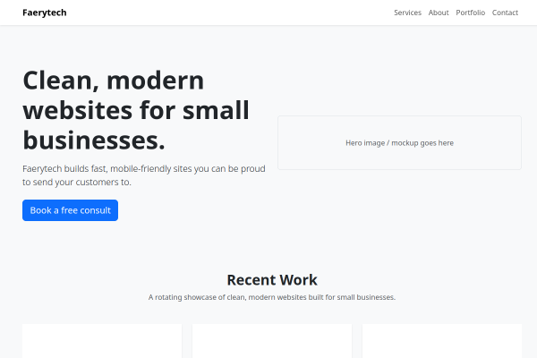 Clean Business Template