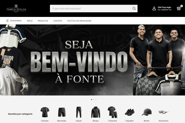 Prévia Família Estilos