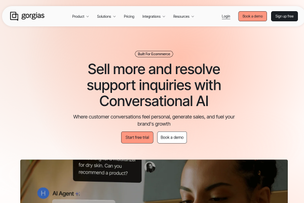 Gorgias official website