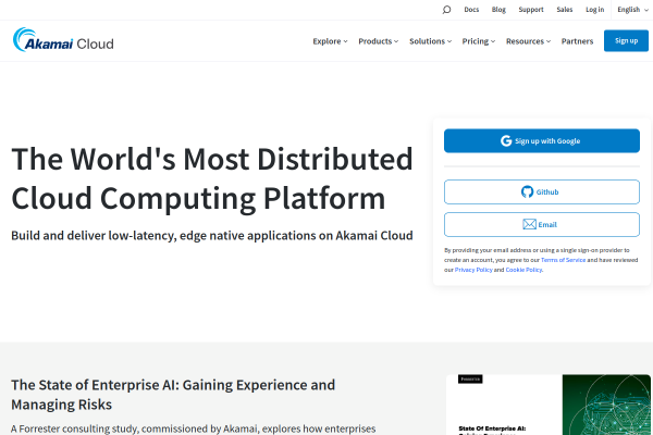 Linode official website