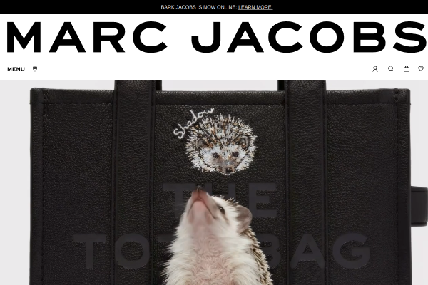 Marc Jacobs official website