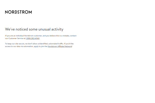 Nordstrom official website