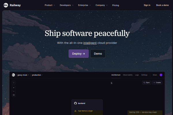 Railway official website