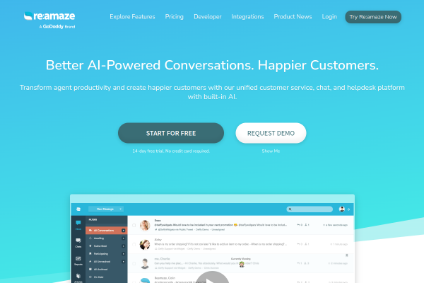 Re:amaze official website