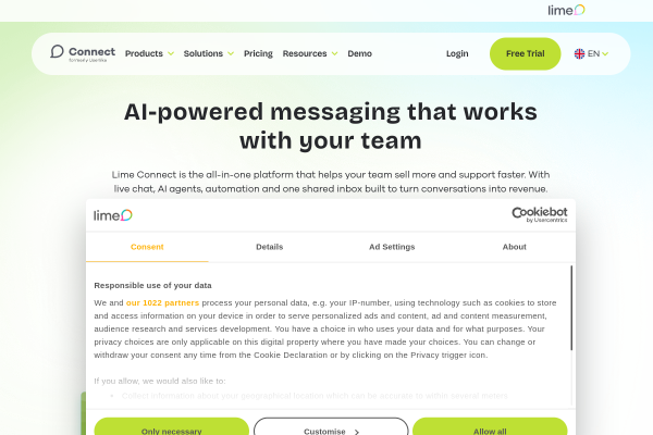 Userlike official website