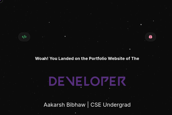 Aakarsh Bibhaw site preview