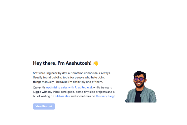 Aashutosh Rathi site preview