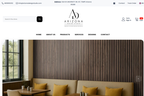 Arizona Design Studio Global Shopify Teması