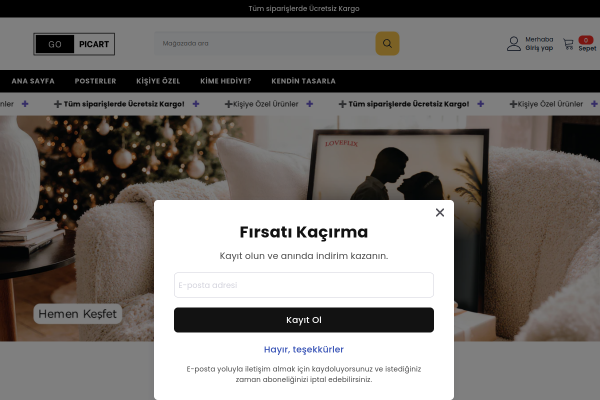 Gopicart Global E-Ticaret Yapılandırması