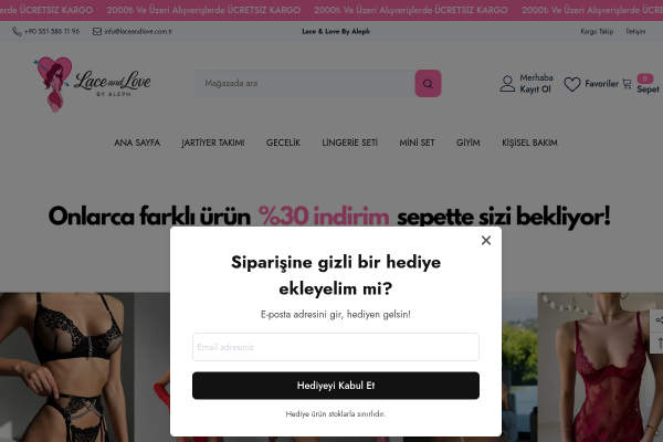 Lace and Love Premium Görsel Tasarım
