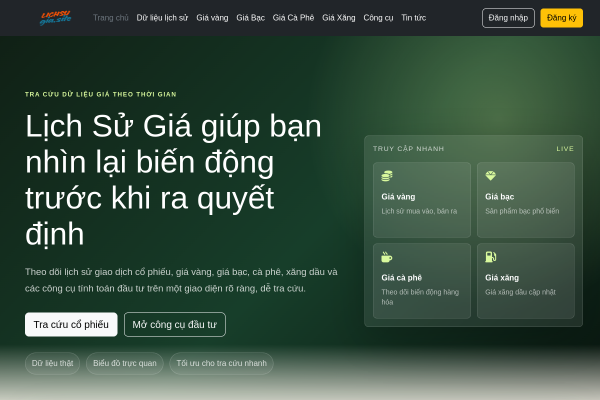 Bản xem trước website lichsugia.site