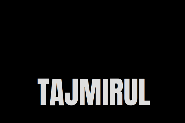 Aakhand Tajmirul site preview