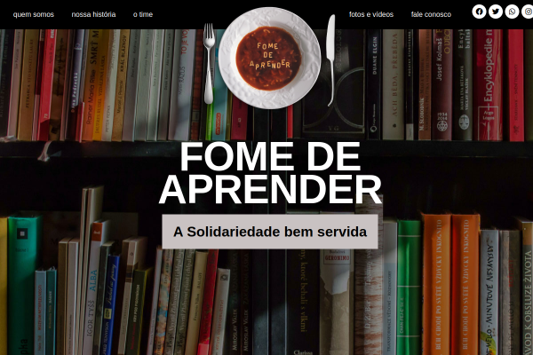 Time Fome de Aprender