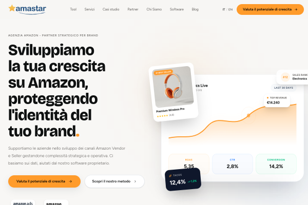 Anteprima del sito Amastar
