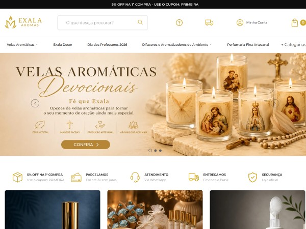 Miniatura da loja Exala Aromas