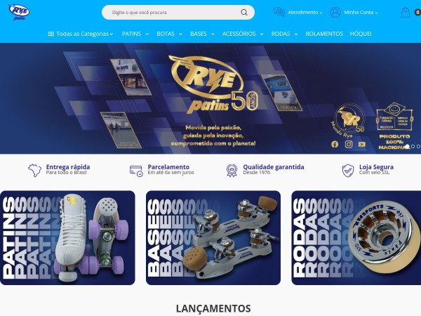 Miniatura da loja Patins Rye