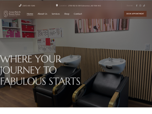 Hair Care Salon Edmonton AB