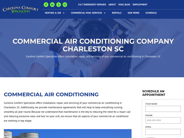 Commercial Heating And Cooling Charleston SC