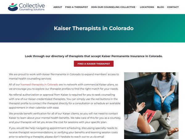 Kaiser Counselor Denver CO