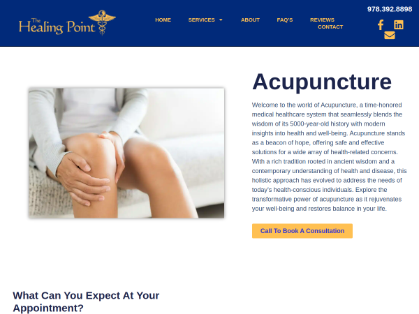 Visit The Healing Point for Expert Acupressure Therapy for Stress in Westford MA