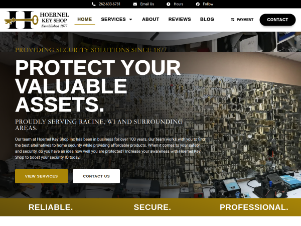 Hoernel Key Shop Inc Specializes In Professional Lock Installation In Kenosha WI