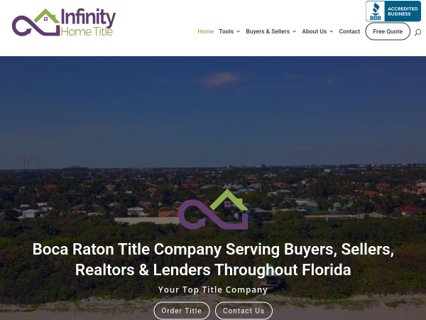 Infinity Home Title