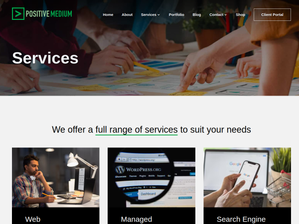 Get Best Website Design Services Williamsport PA At Positive Medium