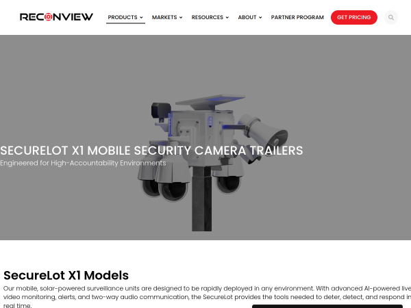 Camera Security Trailers