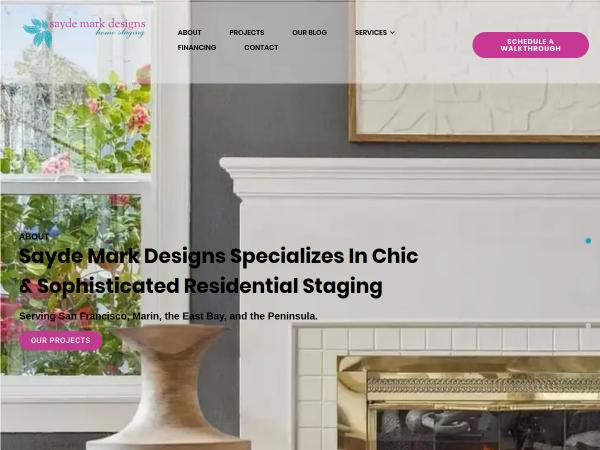Sayde Mark Designs website
