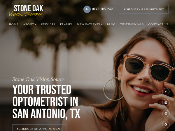 Contact  Stone Oak Vision Source for Keratoconus Treatment In San Antonio TX