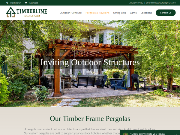  Timberline Backyard website