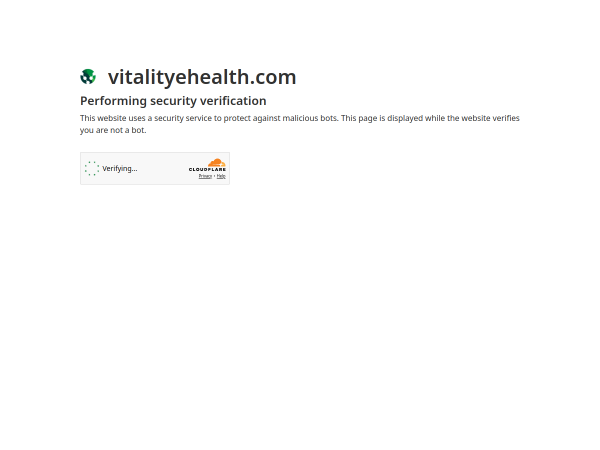 Vitality Telehealth website