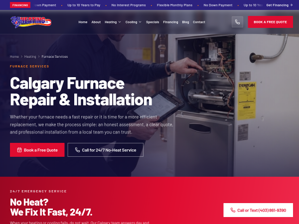 Furnace Repair Calgary AB