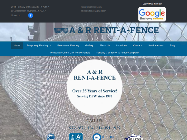 A & R Rent-A-Fence