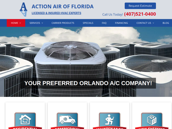 Air Conditioning Contractor Orlando FL