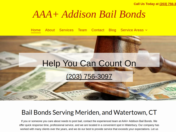 24/7 Bail Bondsman Waterbury CT