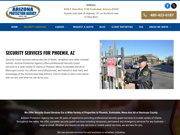 Security Guard Service Phoenix AZ