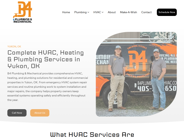 B4 Plumbing and Mechanical Offers Expert Leak Detection Service In Yukon OK