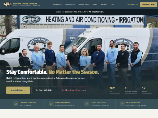HVAC Installation North Little Rock AR