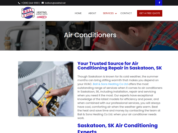 Air Conditioning Repair Saskatoon SK