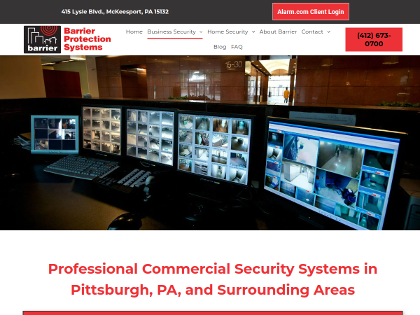 Access Control Systems Maintenance Pittsburgh PA