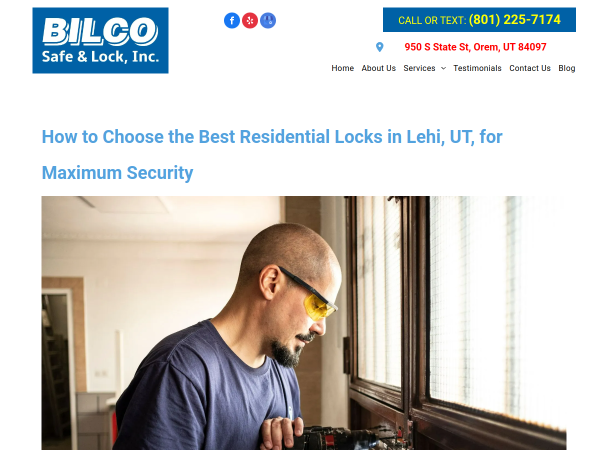 Home Locks Lehi Ut